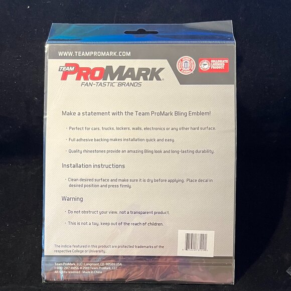 University of Kentucky Bling Emblem Car Decal NWT - Picture 2 of 2